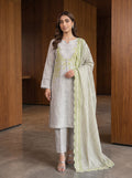 HY Lawn Embroidered 3Piece D-002